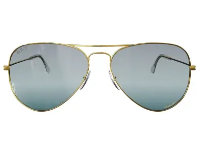 RayBan Aviator Chromance Sunglass 3D model