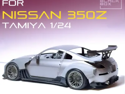 BODYKIT For 350Z Tamiya 1-24th MODELKIT 3D print model