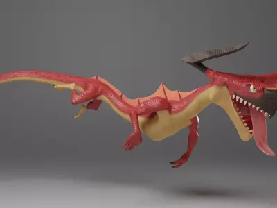 Dragon 3D model 18