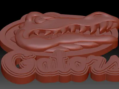Crocodile 3D print model buy