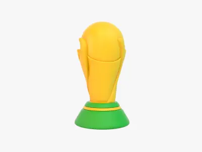 Trophy fifa world cup 3D model