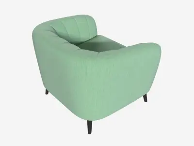 Armchair Melody 3D model