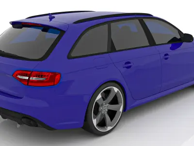 High Performance Sports Wagon 3D model