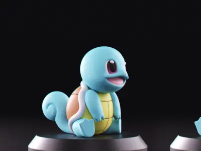 Pokemon - Squirtle 3D print model