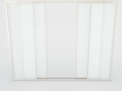windrow sliding glass doors Free 3D model