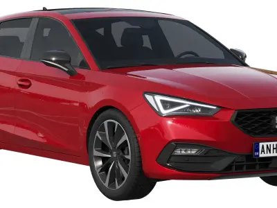 Seat Leon FR 3D model