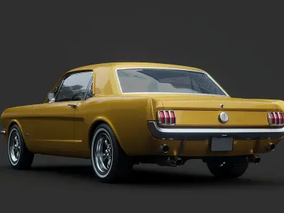 Ford Mustang 1964 3D model