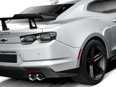Chevrolet Camaro ZL1 1LE 2019 3D model