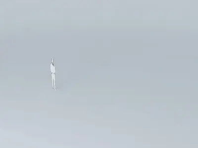 Logo stick in air Free 3D model