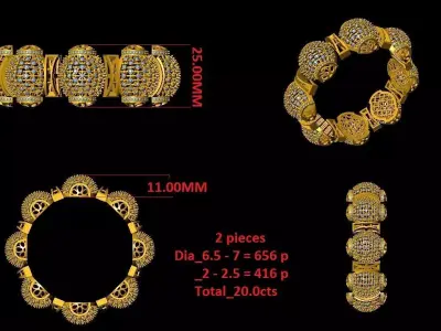 BANGLE  3D print model