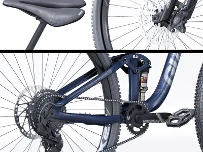 Giant Mountain Bike 3D model