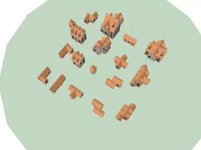 House Set 3D model