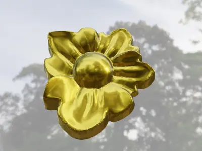 Flower Decor 3D print model 36