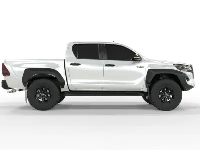 toyota hilux GR 2023  3D model
