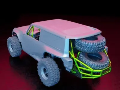 FULL KIT Bronco R Concept  3D print model