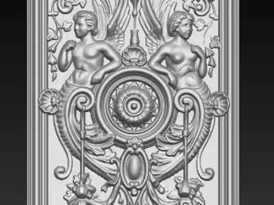 Decorative marble 2   3D model 3D print model