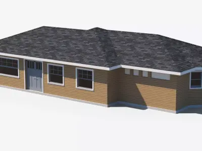 House 1 Free low-poly 3D model