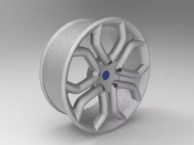 Wheels car refernce for Lambo 3D model