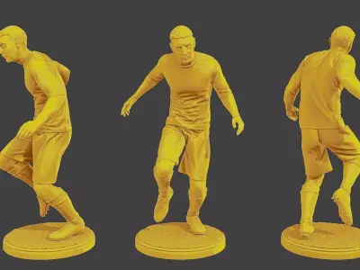 Soccer Player SP 003 3D print model