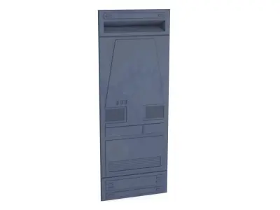 Death Star Wall Panel - A - 1-18 scale Kenner Hasbro  Free 3D print model