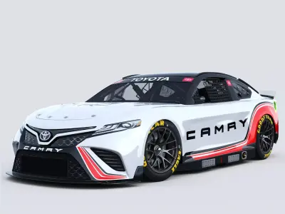 Toyota Camry Nascar Nextgen 2022 Template 3D model