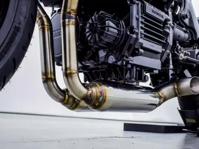 Honda CX 650  Low-poly 3D model