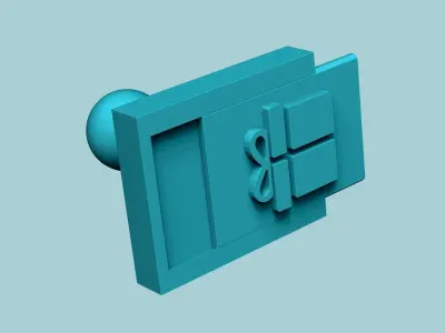Stamp 72 - Christmas Gift - Fondant Decoration Maker Toy 3D print model