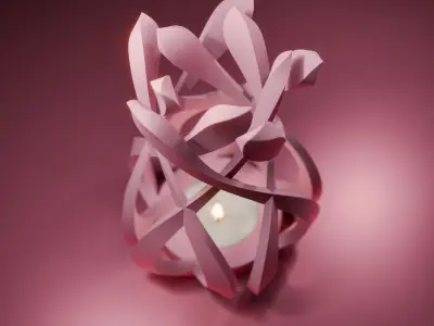 Candle Holder 3D print model