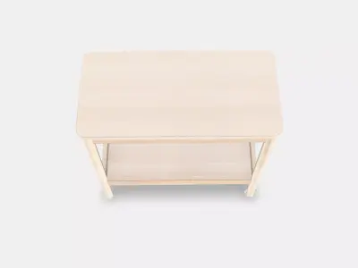 RONNINGE Trolley Low-poly 3D model