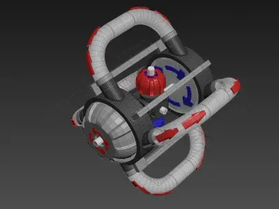 Quadro Vortex Turbo - Concept 3D model