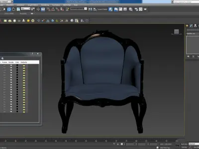 Luxury Classic Sofa jumbo collection 3D model