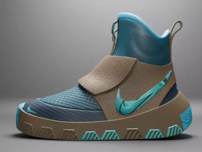 Nike shoe new 3D model