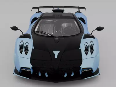 Pagani Imola 3D model