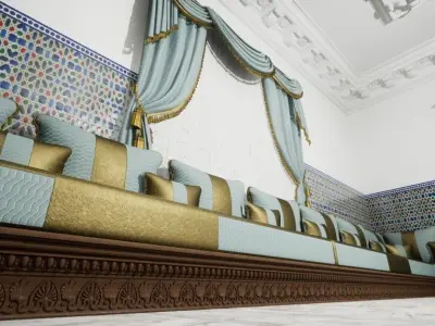 Riad Morocco 3D model