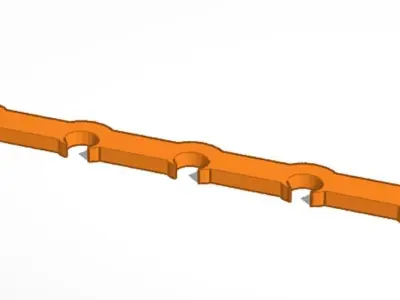 A part for the repair of the car blowing 3D print model