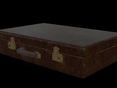 vintage bag 3D model Free 3D model