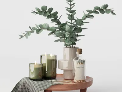 Decorative Set 03 3D model