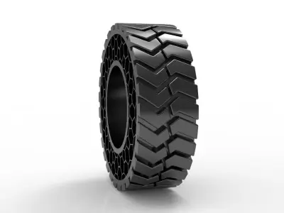 Non pneumatic tyre  -  airless tyre 3D print model
