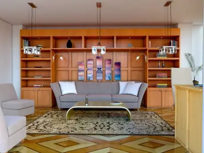 psychology office  3D model