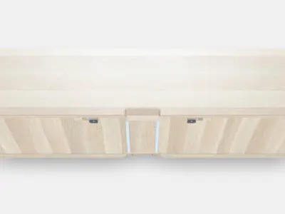 BESTA TV bench 56 3D model