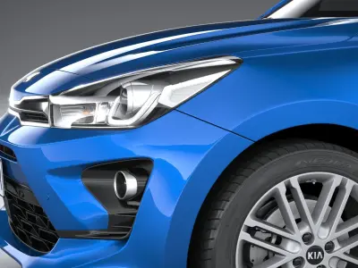 Kia Rio 2021 3D model purchase