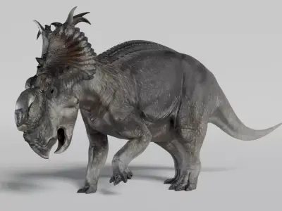 Pachyrhinosaurus Realistic 3d model 3D model