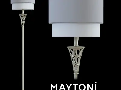 Floor lamp Lillian H311-FL-01-G Maytoni Classic Free 3D model