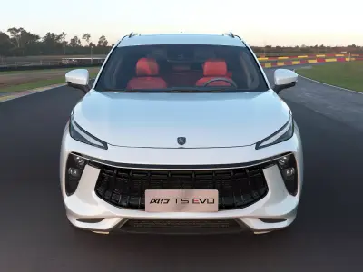 2023 Dongfeng Forthing T5 EVO with lowpoly interior Low-poly 3D model