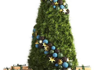 Christmas Tree-01 3D model