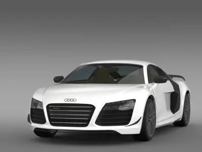 Audi R8 LMX 2014  3D model