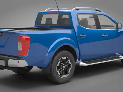 2020 Nissan Navara Double Cab 3D model