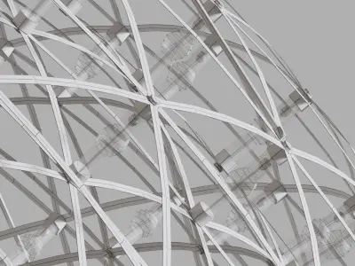 Moooi Raimond R127 Suspended Lamp 3D model