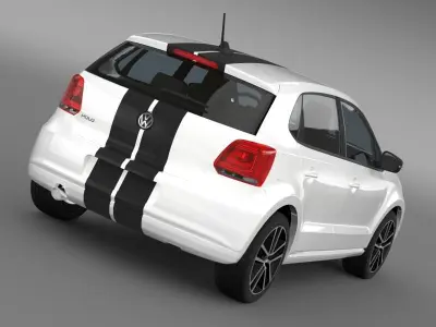 Volkswagen Polo Worthersee 3D model
