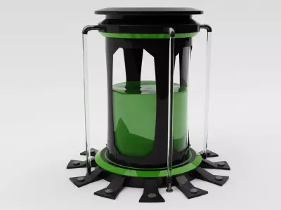 Sci-Fi Capsule V3 Free 3D model